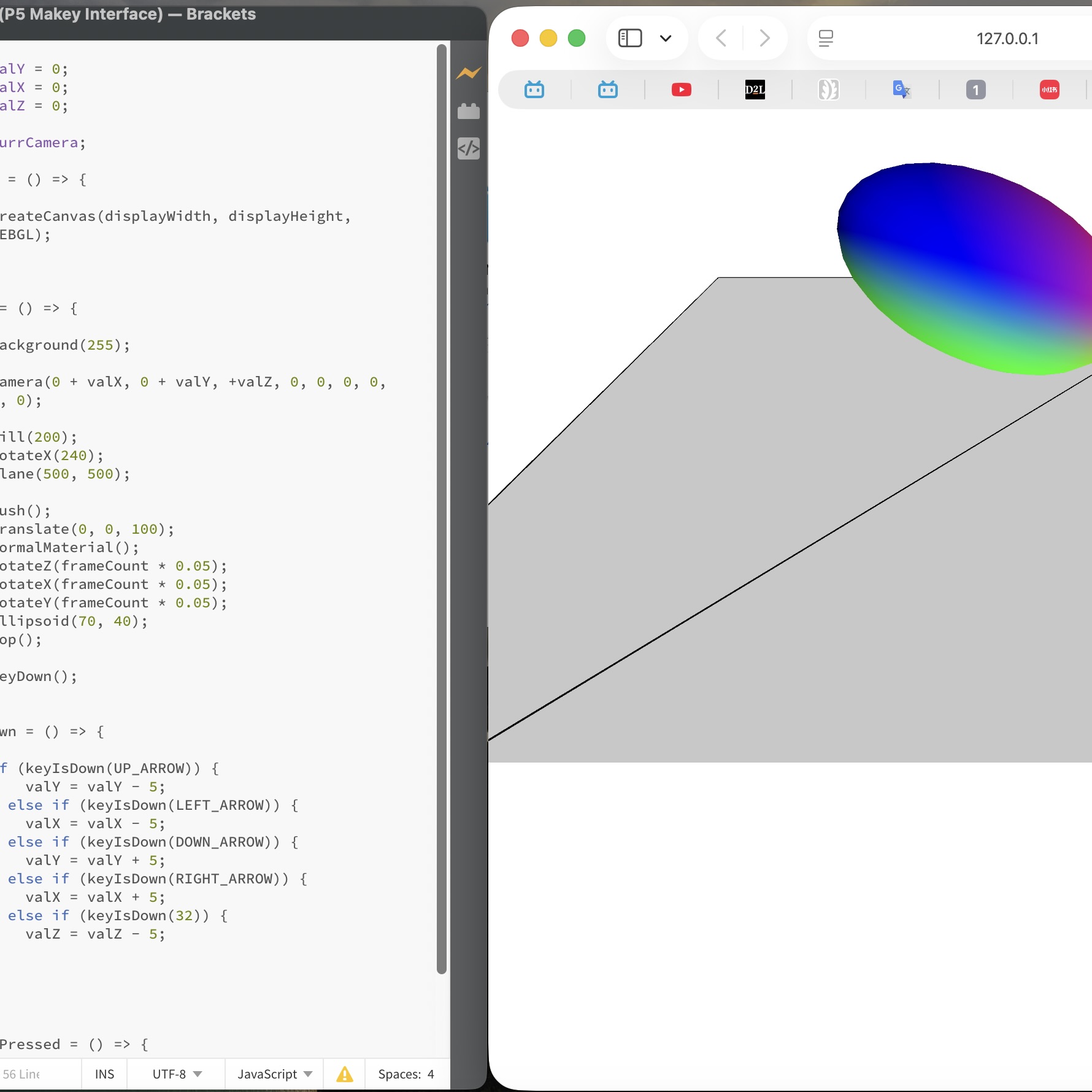 I changed the torus to an ellipsoid
