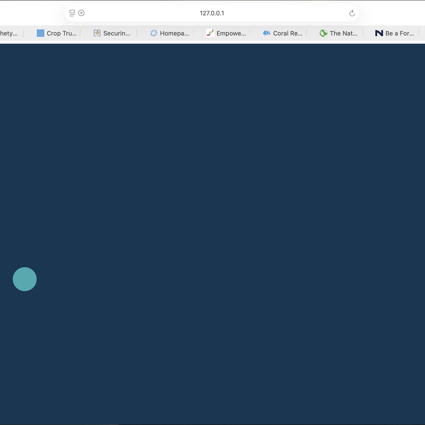 Moving the ellipse by clicking the arrow keys on Makey Makey